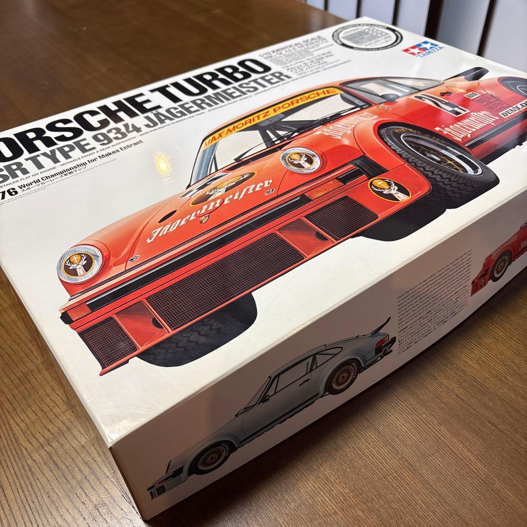 タミヤ　1/12 プラモデル　ポルシェ　934 RSR エッチングパーツ付