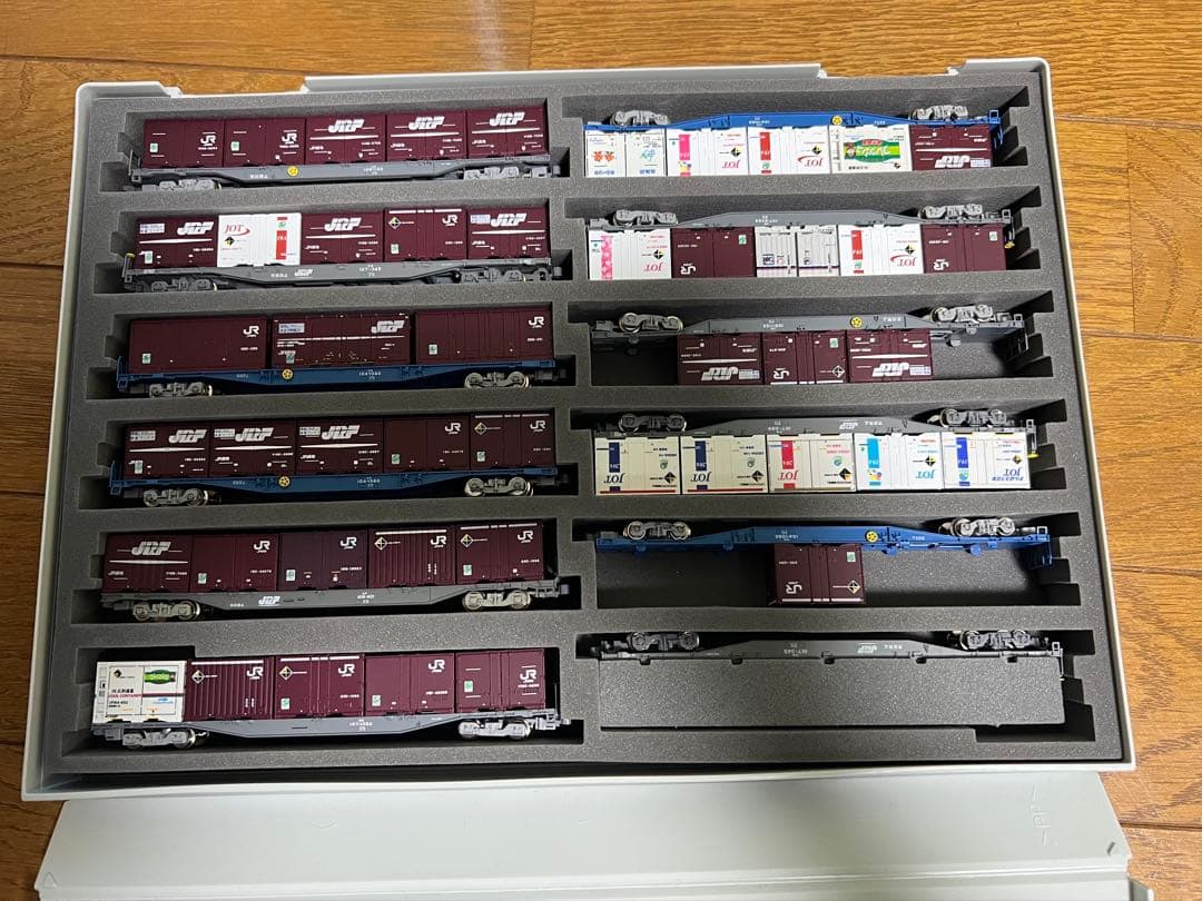 コキ104/106/107 20両+コンテナ(コンテナおまけ)
