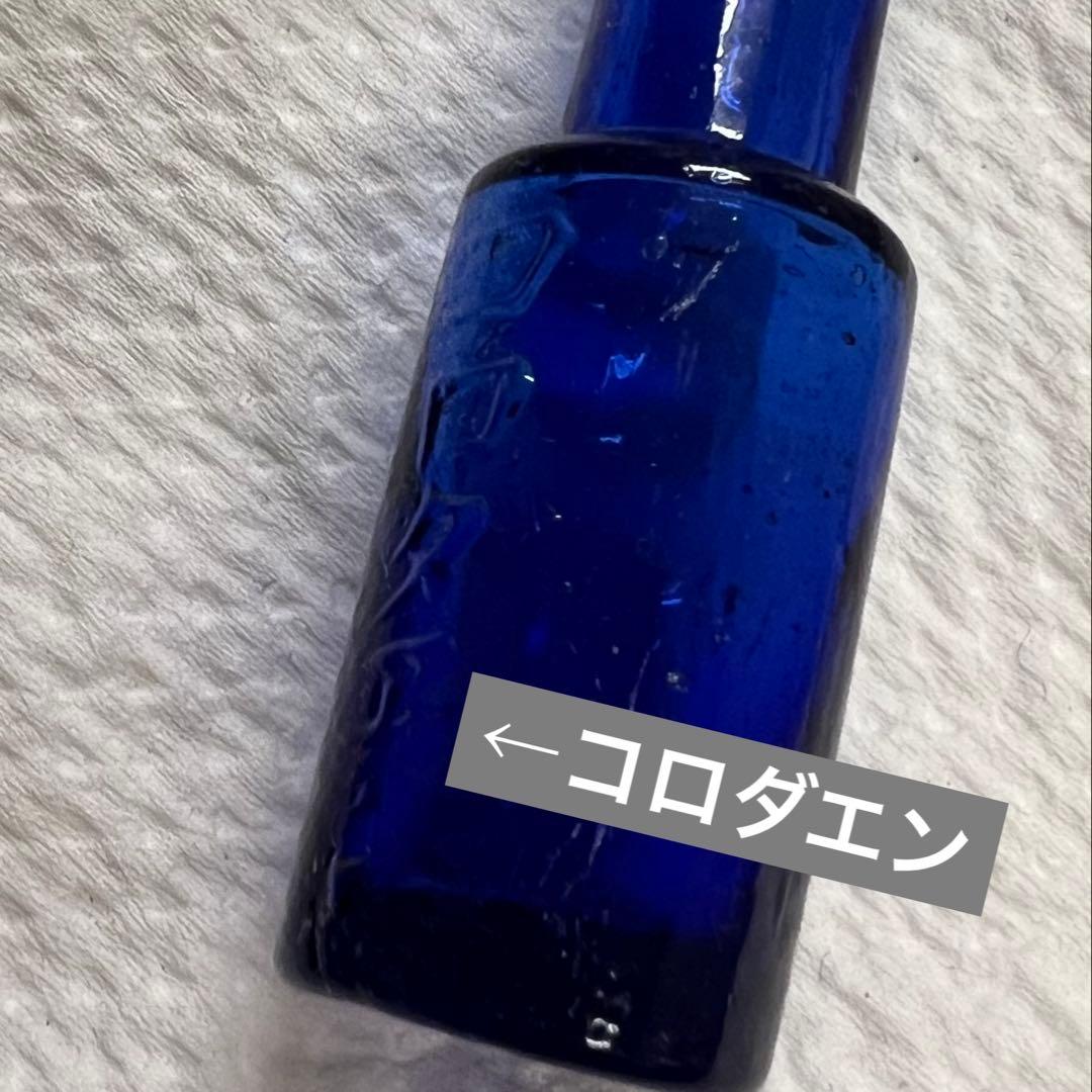 び*人様 岡田製　コロダエン　空瓶　戦前？　希少品