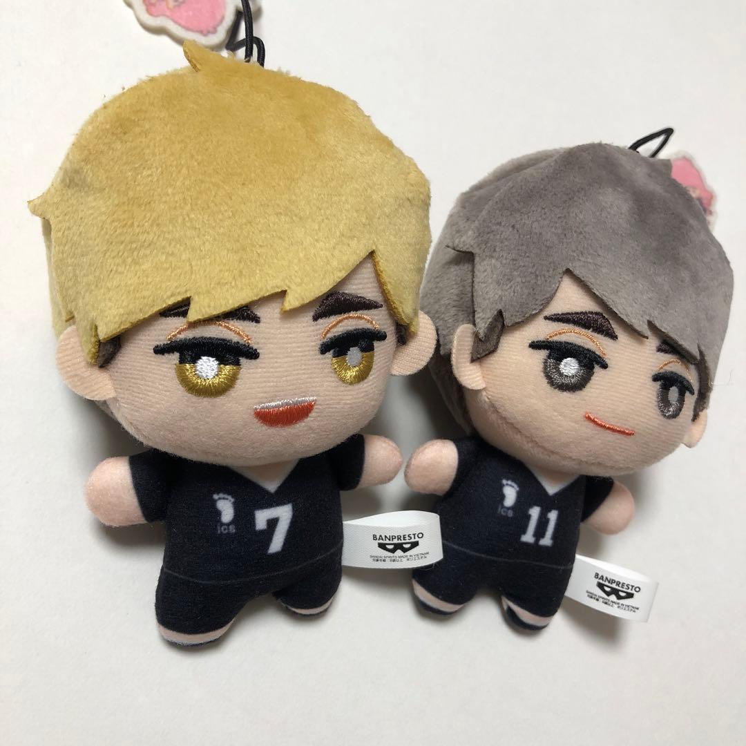 宮侑　宮治　ハイキュー‼︎ サンリオ　ちみっともぬい　ぬいぐるみ　キキララ