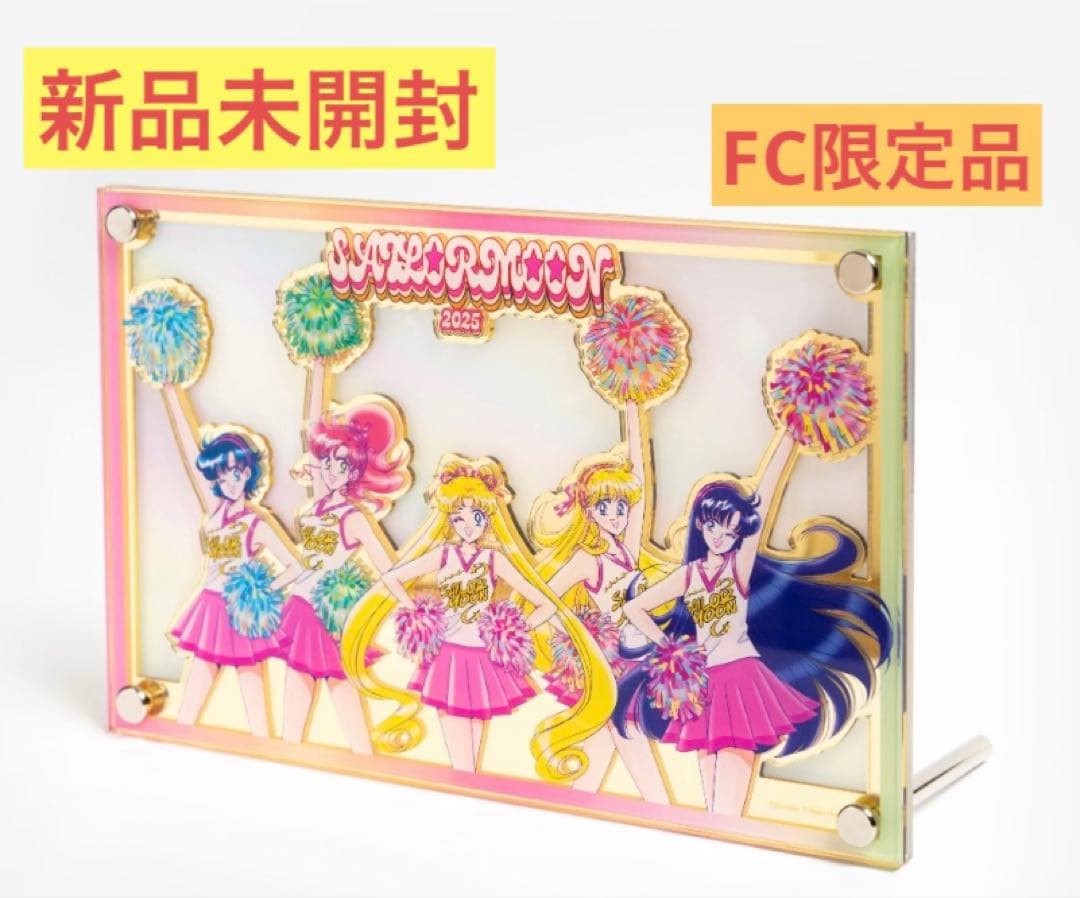 ☆新品☆美少女戦士セーラームーン☆FC限定☆10周年記念☆アクリルパネル☆