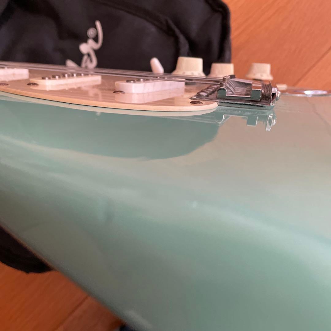 スクワイヤー　サーフグリーン　ストラトキャスター