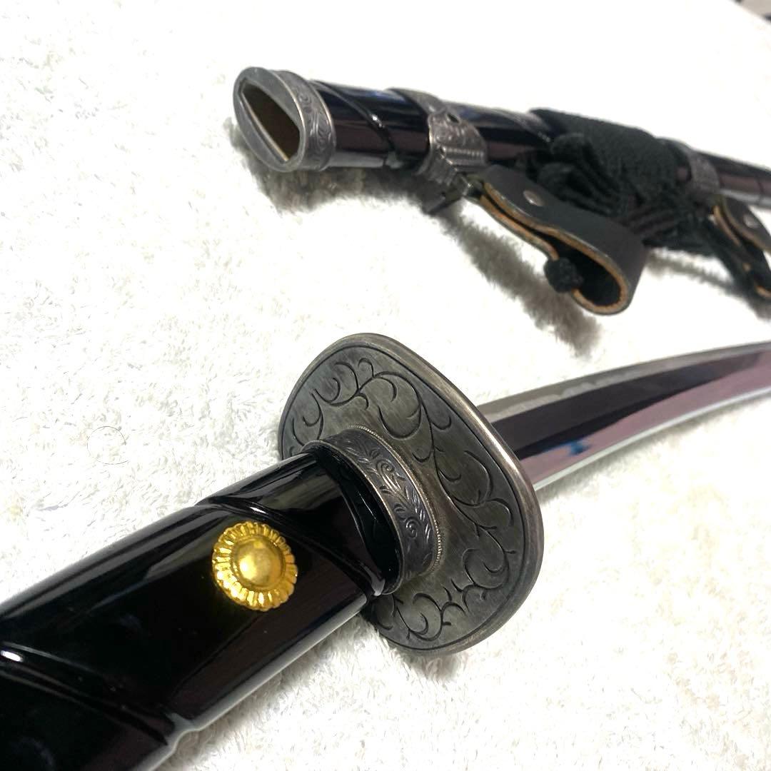 模造刀剣 ZS-252 国宝蛭巻太刀写 大和伝 手掻包永　金属刀身