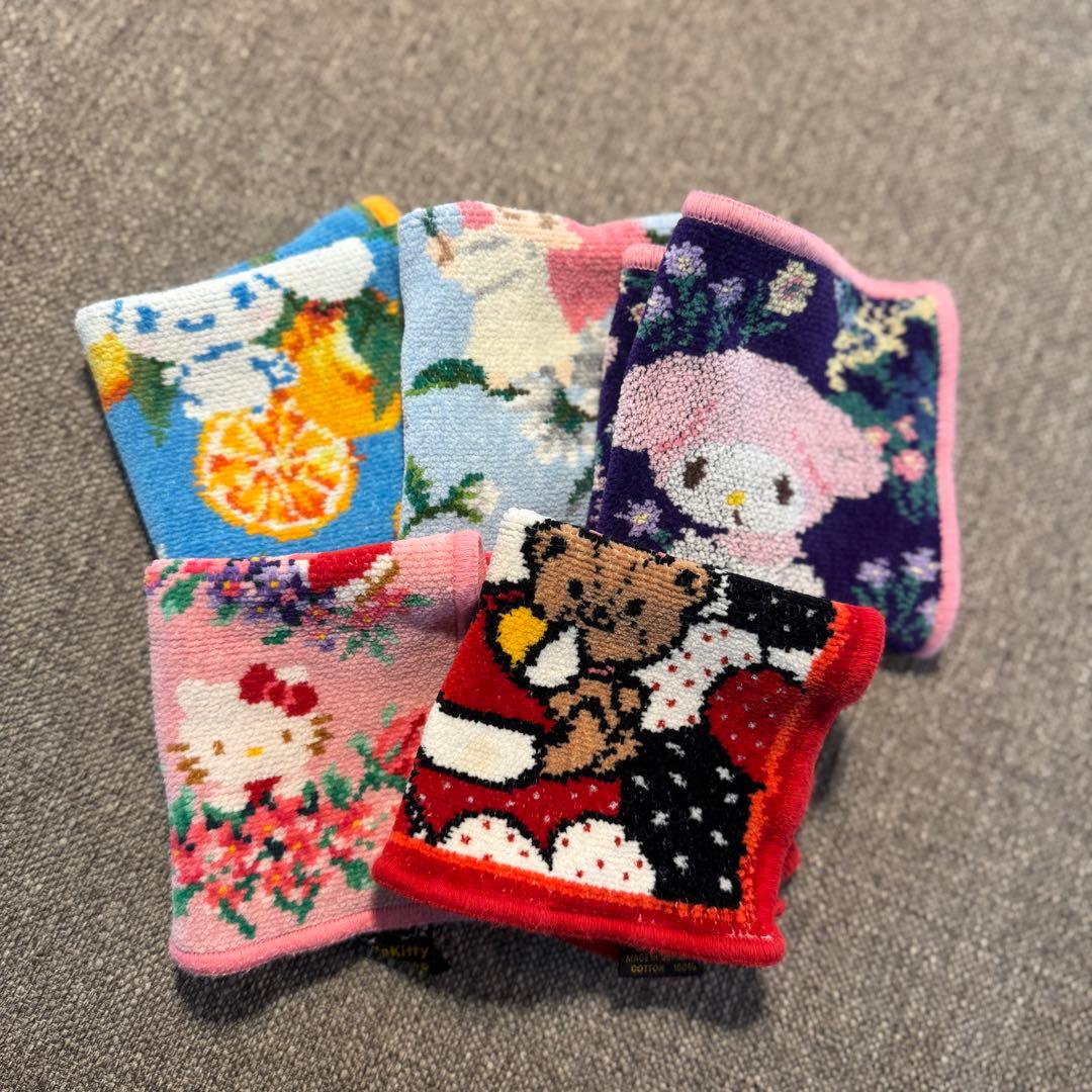 Feiler中古品サンリオハンカチ５枚セット