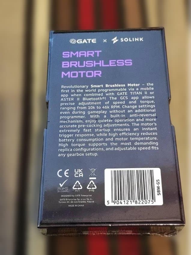 GATE G5 電動ガン用 スマートブラシレスモーター (Long)