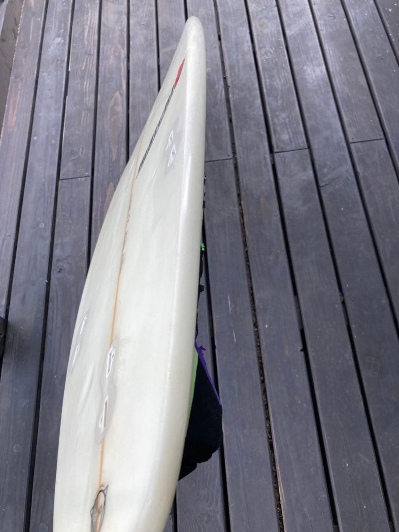 サーフィンセットTSSCサーフボード5.9、フィン、リーシュ付☆ウエットおまけ☆