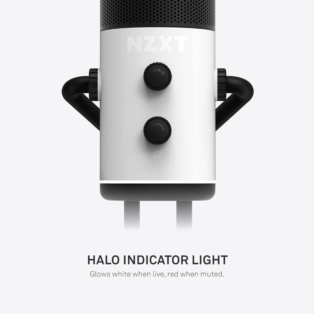 NZXT CAPSULE ホワイト USBマイク AP-WUMIC-W1