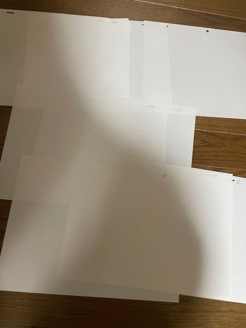 Darker than black 黒の契約者　セル画 横顔 32枚セット