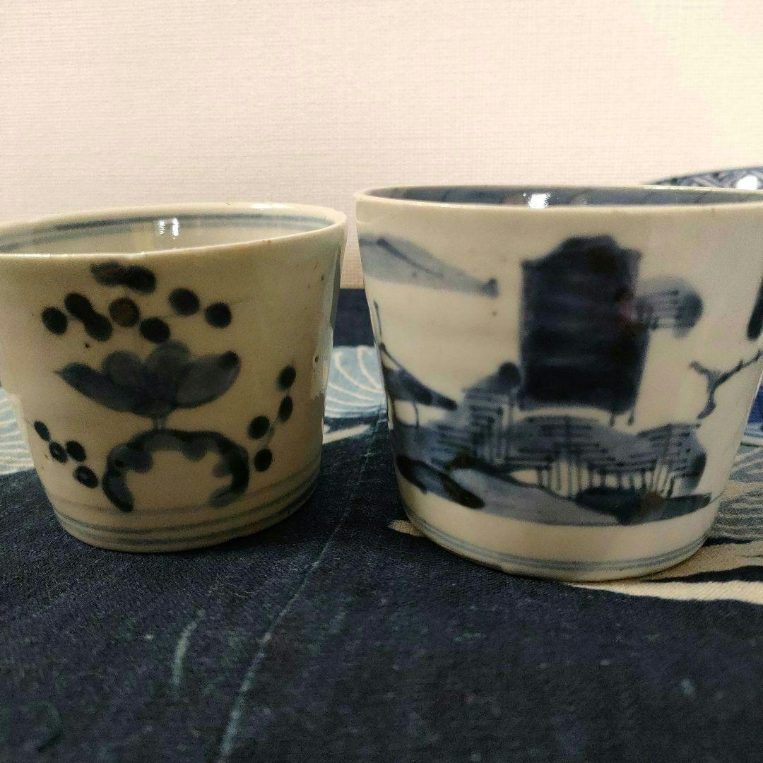 ■アンティーク 古伊万里 そば猪口 骨董