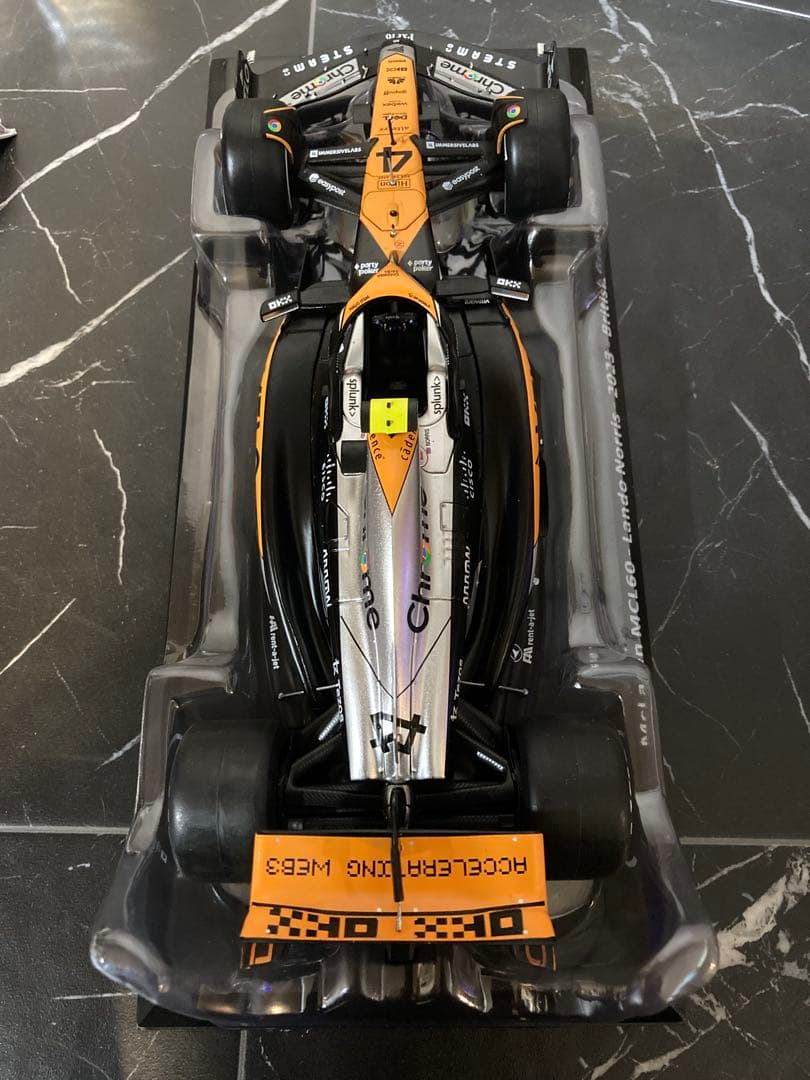 タバコ仕様　日本未発売　ビッグスケールF1 マクラーレン　MCL60 2023年