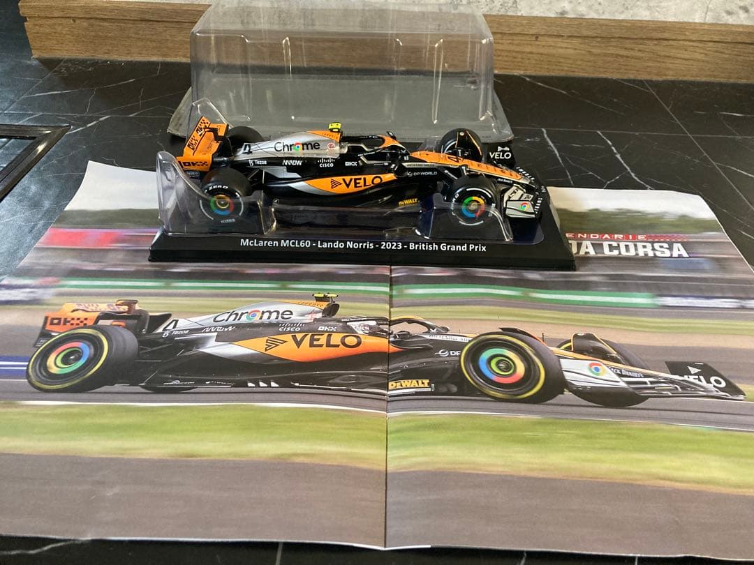 タバコ仕様　日本未発売　ビッグスケールF1 マクラーレン　MCL60 2023年