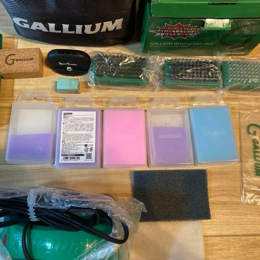 はるGALLIUM スノーボード ワックスセット