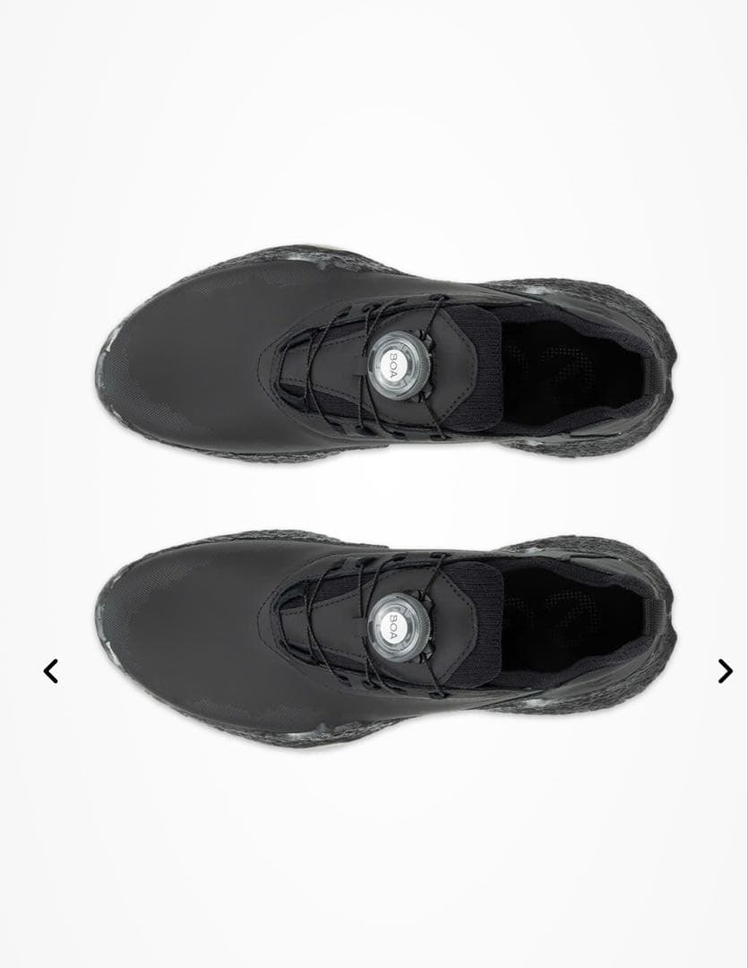 【美品】ECCO ゴルフシューズ 撥水加工！25.5cm