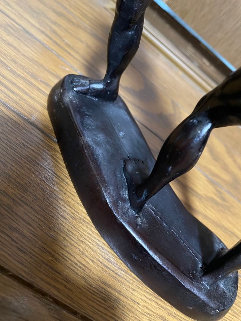 ムエタイ　キックボクシング　フィギュア　象　樹脂製