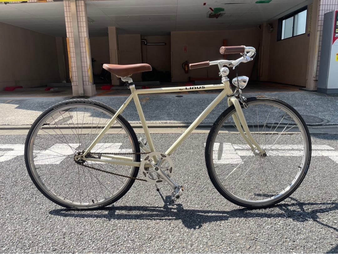 Linus Bikes ライナスバイク ロードスタークラシック　クリーム色
