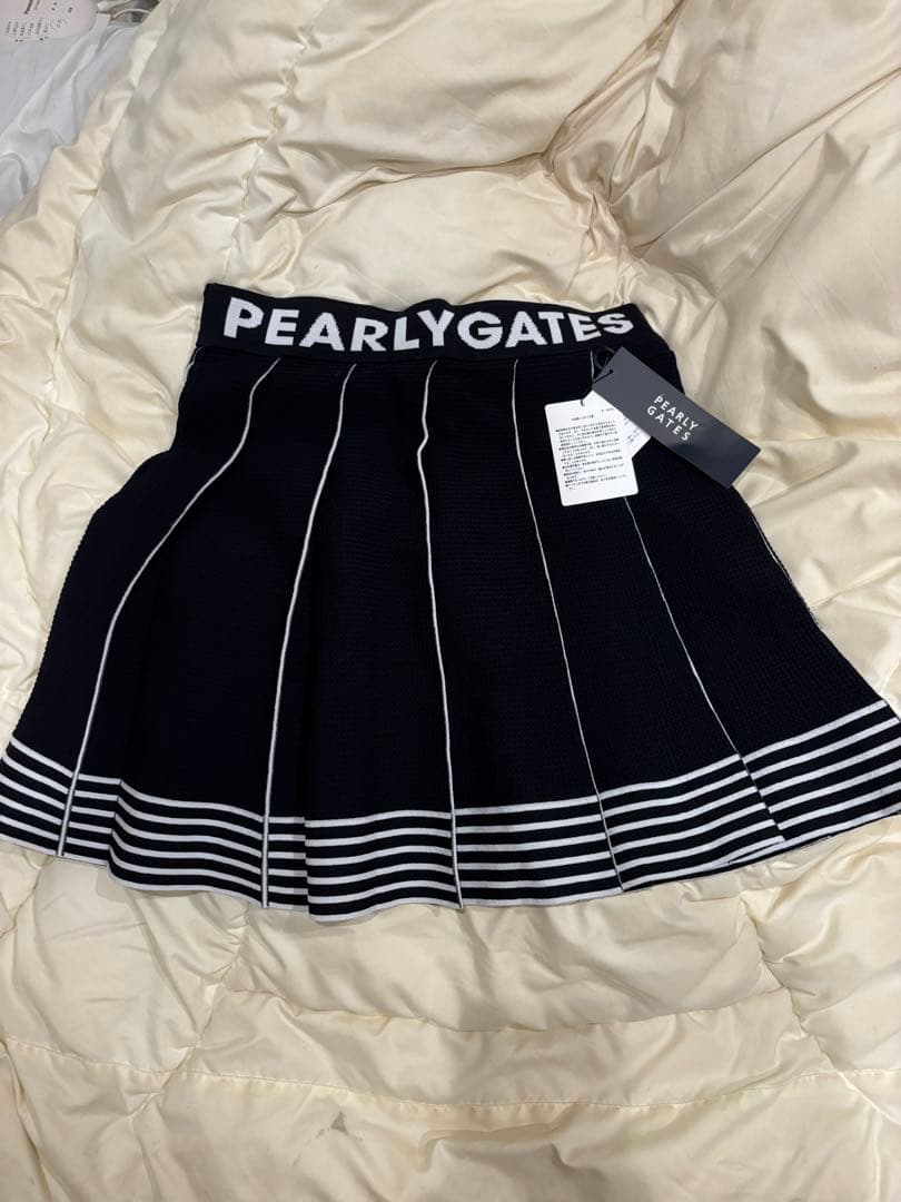 PEARLY GATES レディース スカート　サイズ1 黒 新品