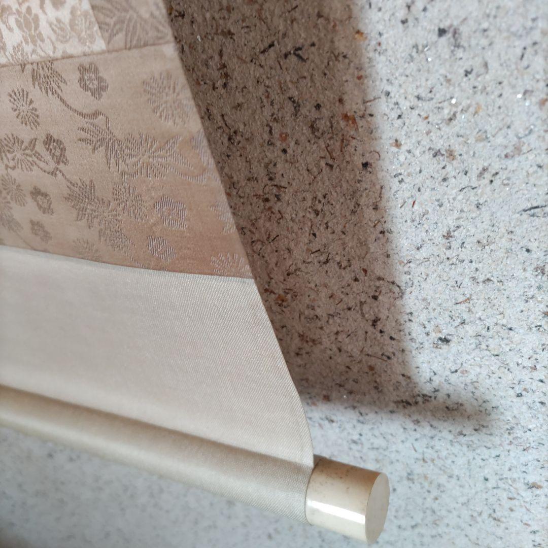 月に森林　掛軸　H79