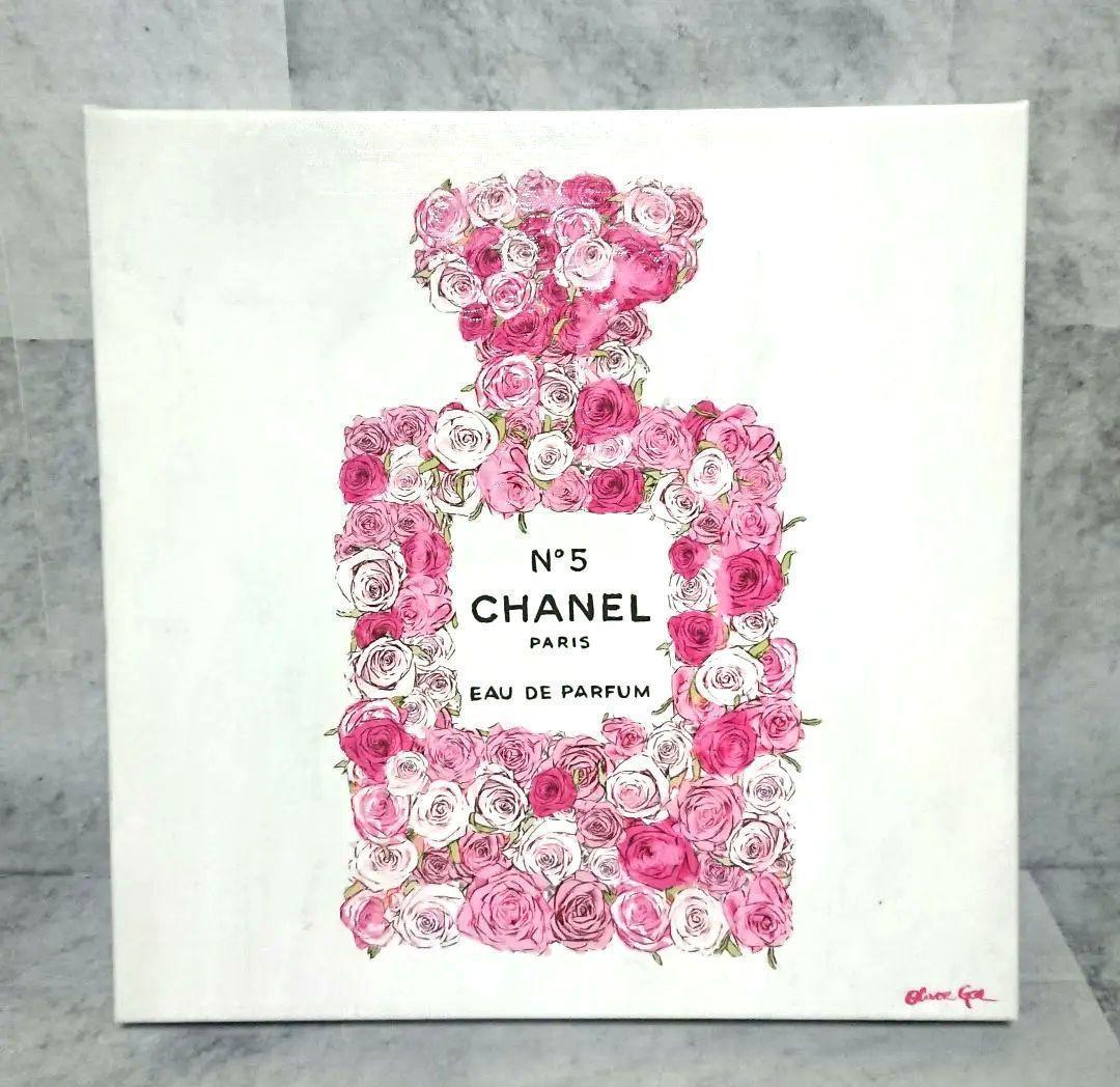 稀少 Oliver Gal Number 5 Rose II キャンバスアート