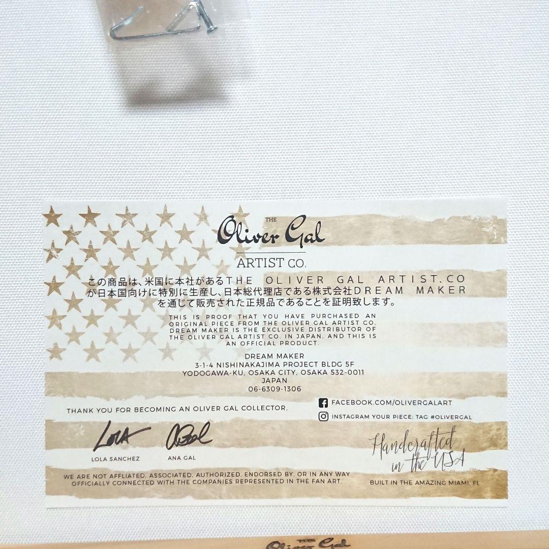 稀少 Oliver Gal Number 5 Rose II キャンバスアート