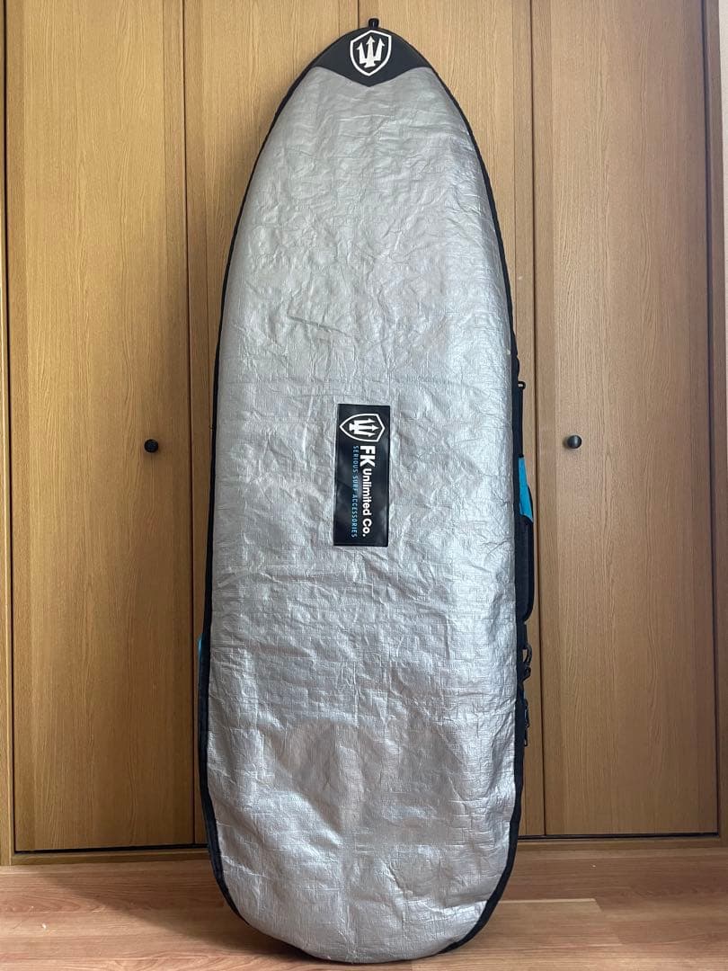 JAKS サーフボード ホワイト・ブルー・カモフラージュ