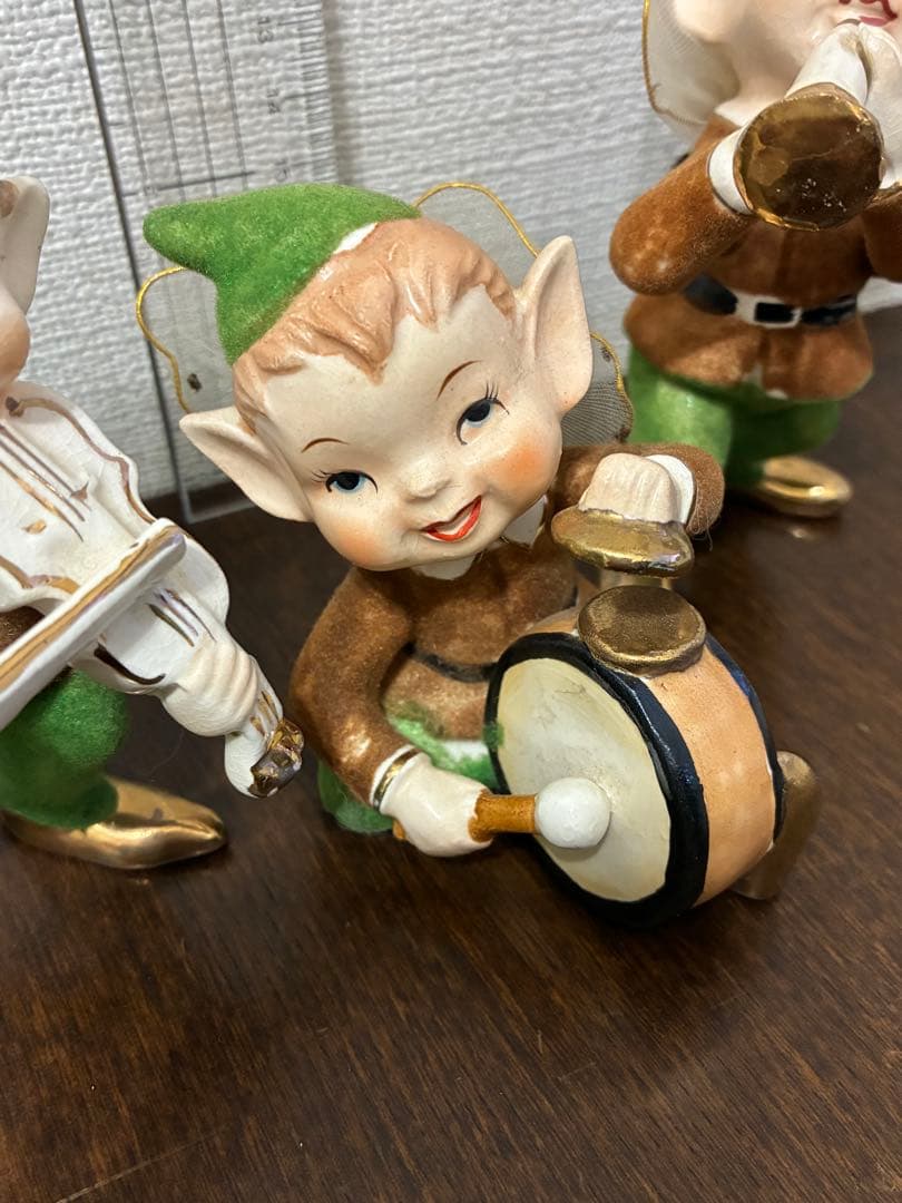 ビンテージ50s 妖精　天使　エルフ　ピクシー　キューピー　ミッドセンチュリー
