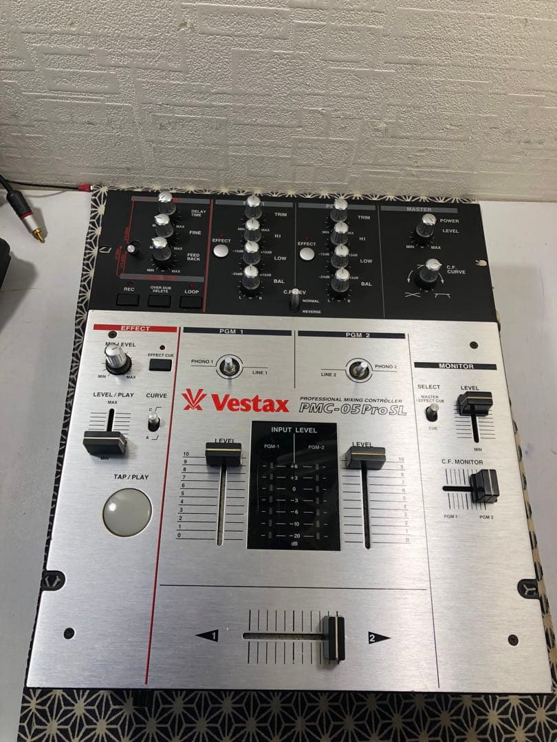 VESTAX PMC-05ProSL フェーダーメンテカットラグ　アダプタ付属