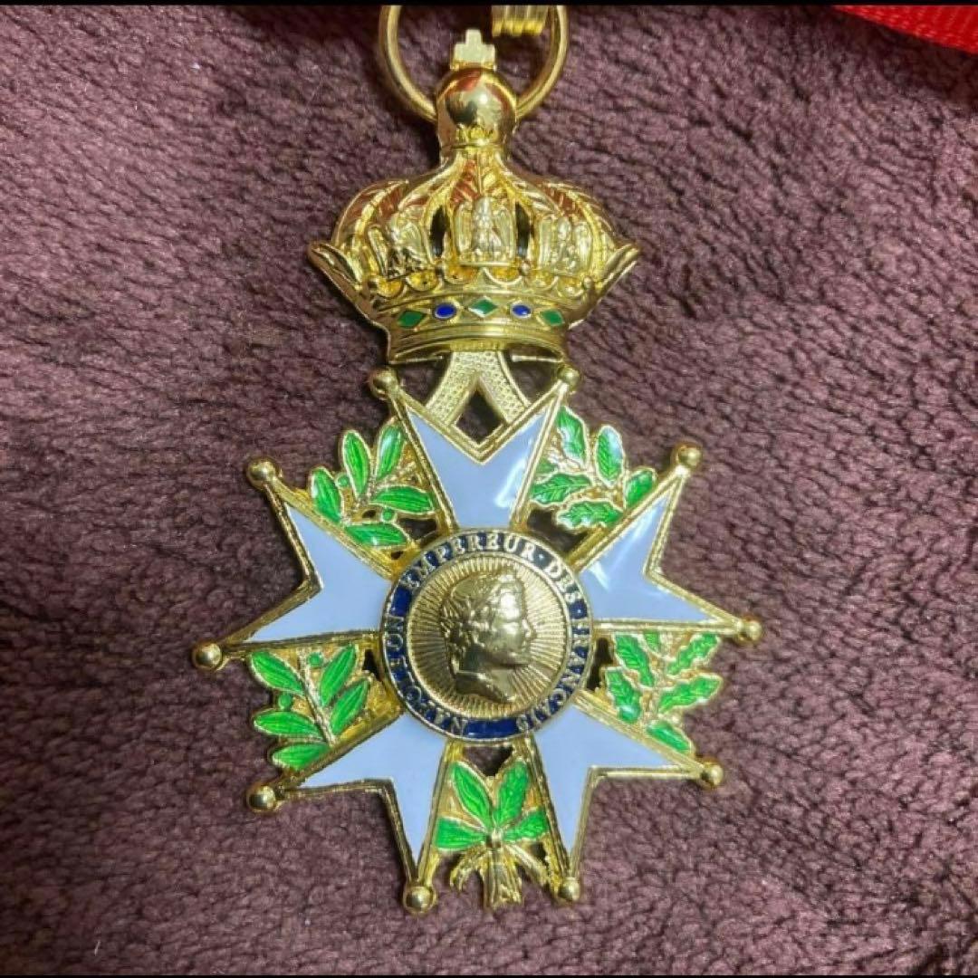 フランス軍　最高位勲章　首につけるタイプ　レジオンドヌール勲章