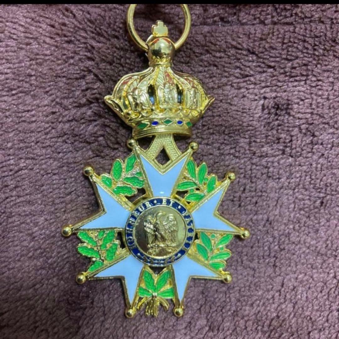 フランス軍　最高位勲章　首につけるタイプ　レジオンドヌール勲章