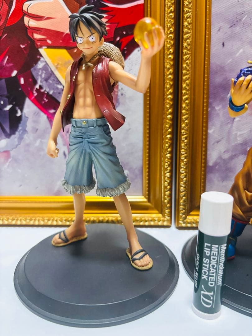 【6個セット】ドラゴンボール、孫悟飯、ワンピース、ルフィ、フィギュア、など