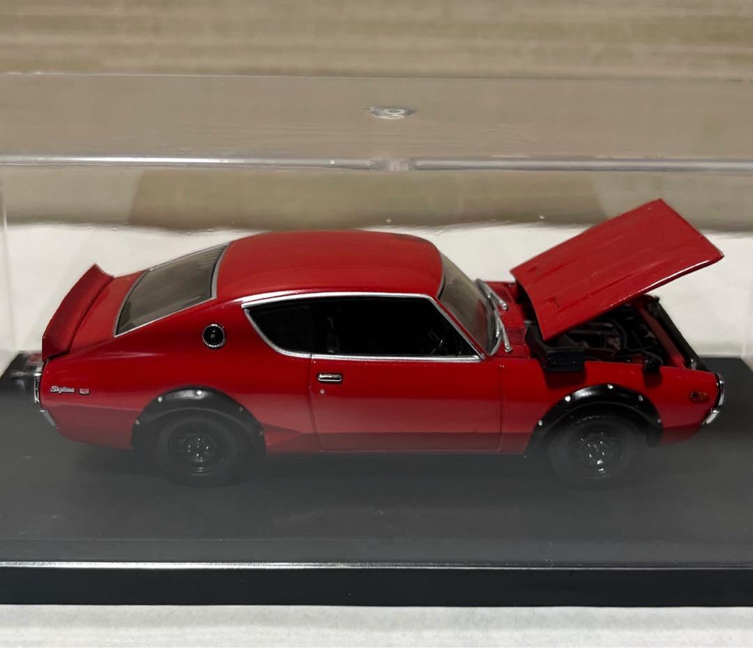 京商 1/43 日産 SKYLINE 2000GT-R KPGC110 赤