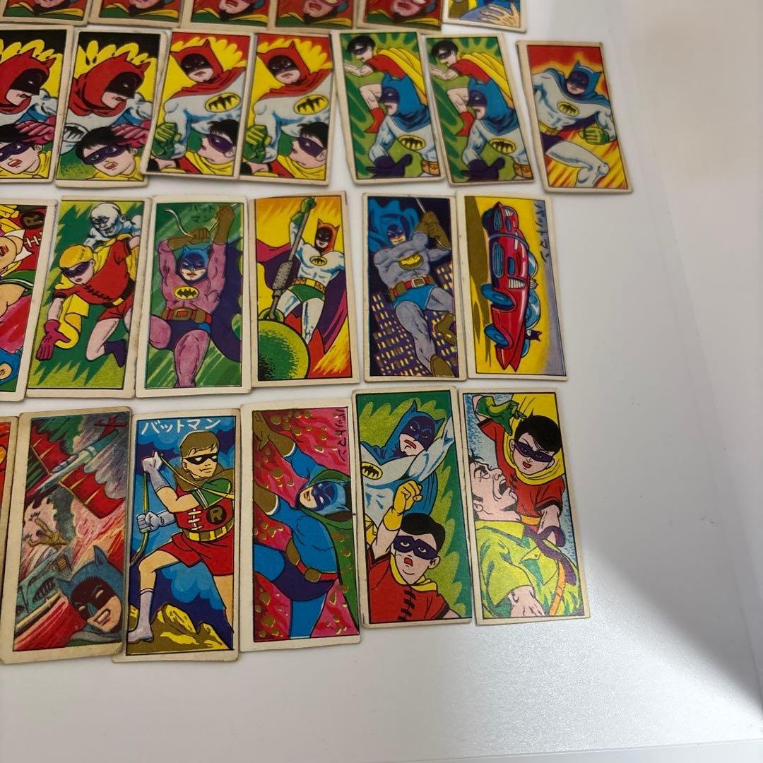 メンコ めんこ　バットマン　当時物　シート　未切断