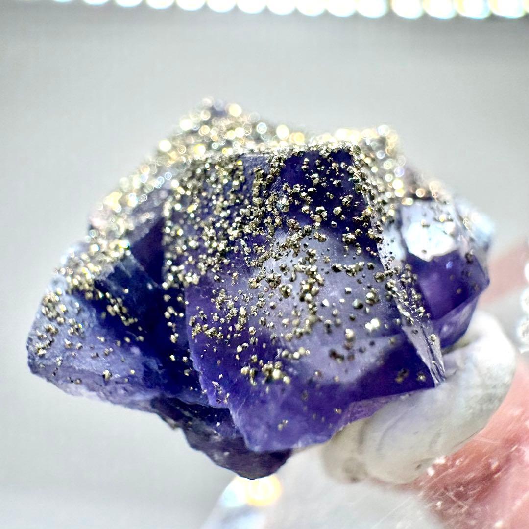 584 中国 内モンゴル産 フローライト&パイライト