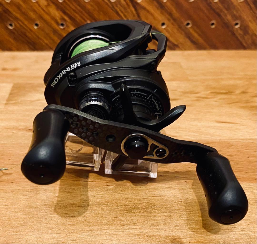 ★DAD★アブガルシア ロキサーニBF8右巻き ベイトリール