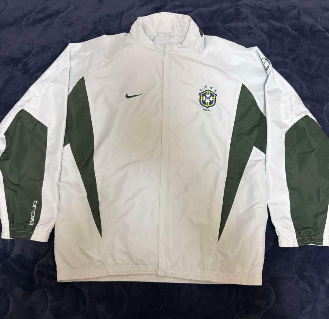 正規品 2002s Nike ブラジル代表 ピステ・ウィンドブレーカー セット