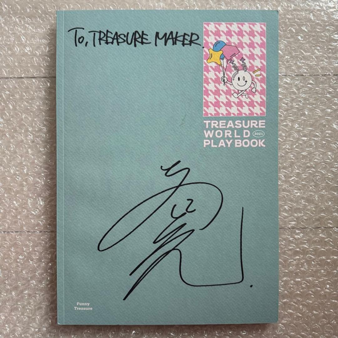 TREASURE WORLD PLAY BOOK アサヒ 直筆サイン入り