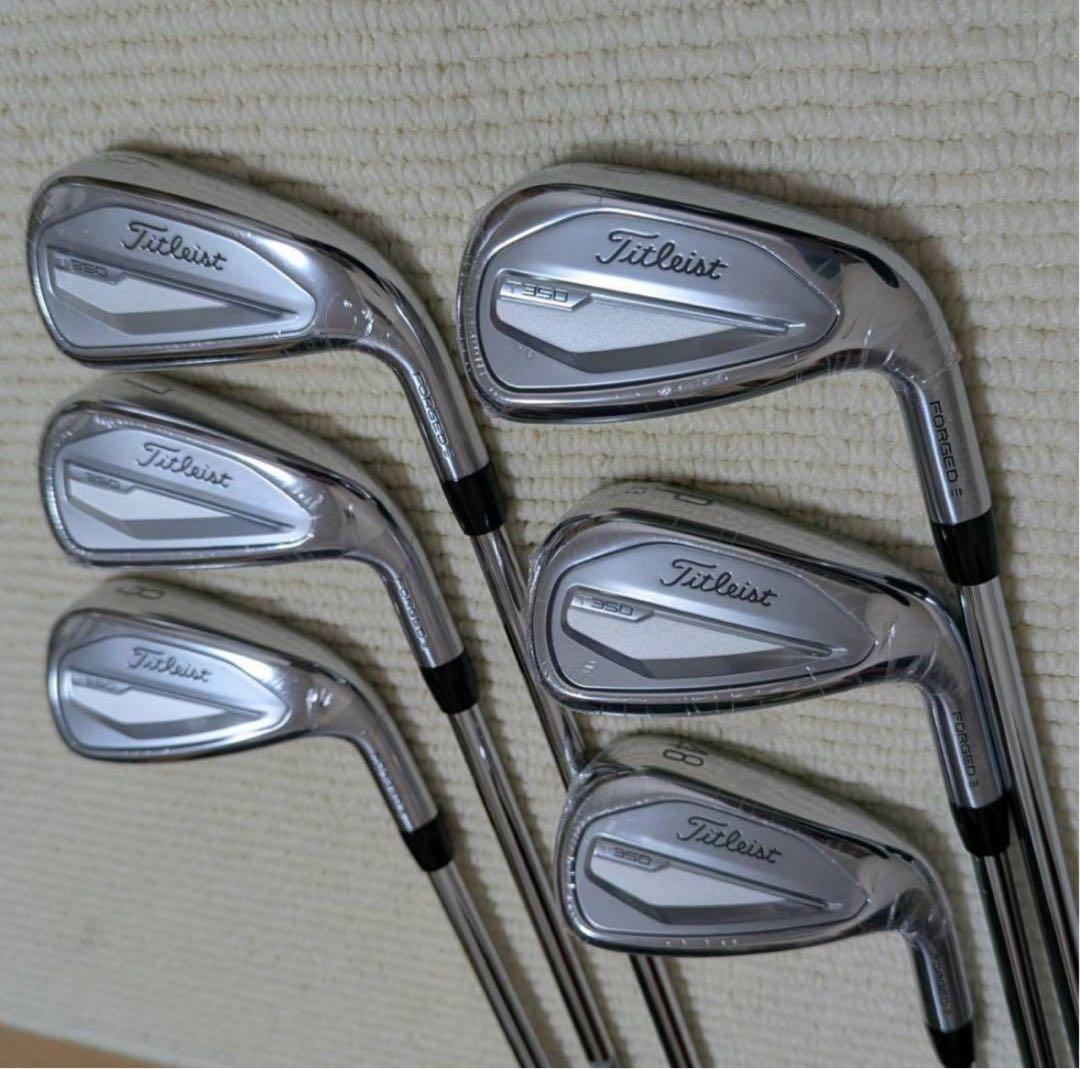 新品 Titleist タイトリスト T350（2023）アイアンセット