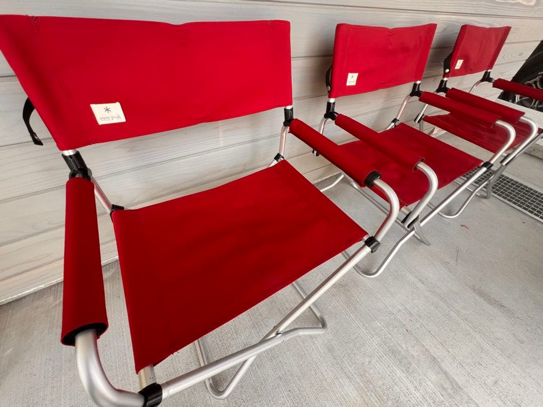 【 peak】FDチェアワイドRD 3脚セット