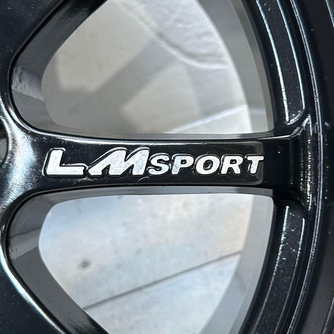 三菱 ランエボⅦ 装着 LM SPORT 18インチ　アルミホイール4本セット