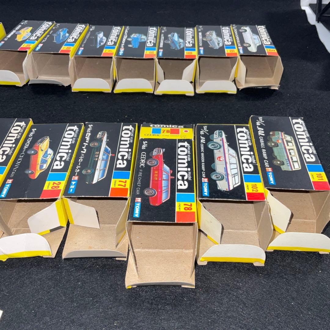 当時の黒箱のみ　１８個➕１個