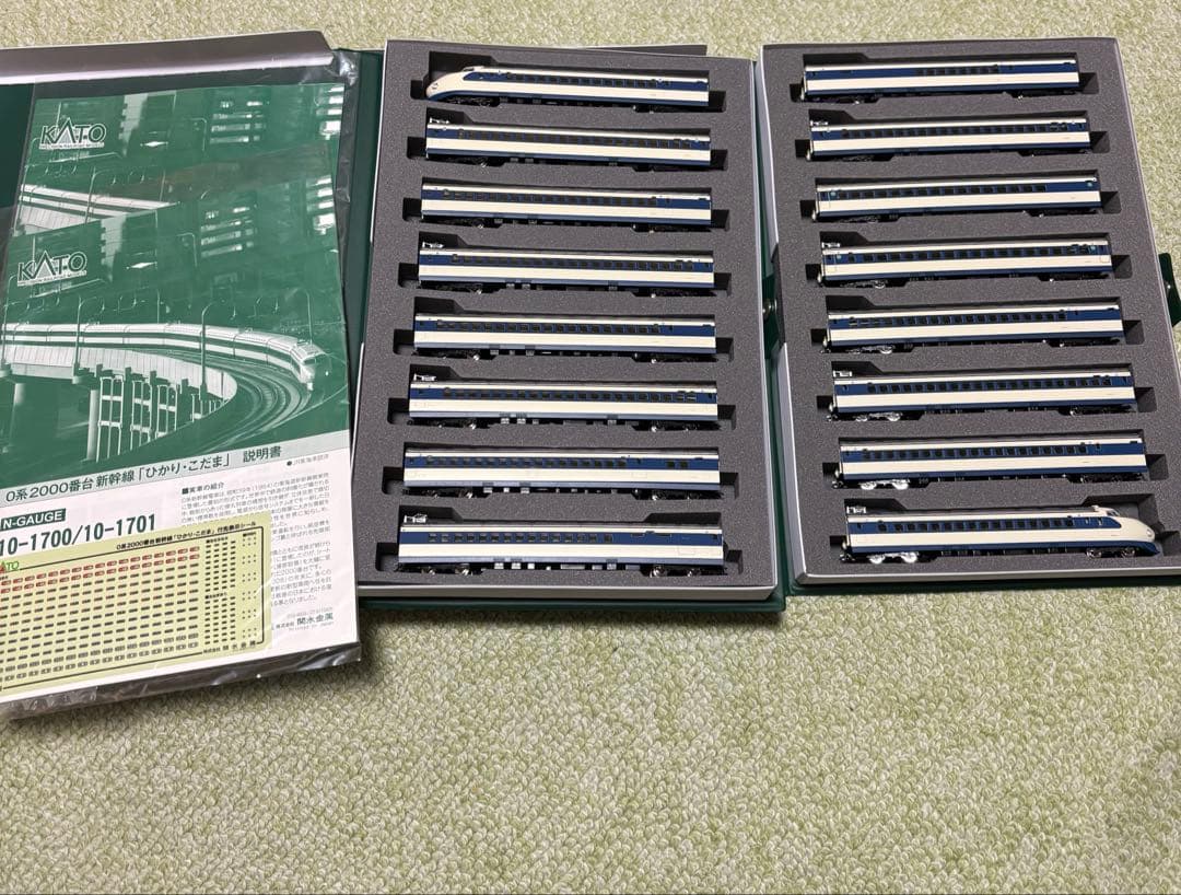KATO 0系 2000番台新幹線 Nゲージ 鉄道模型セット フル編成