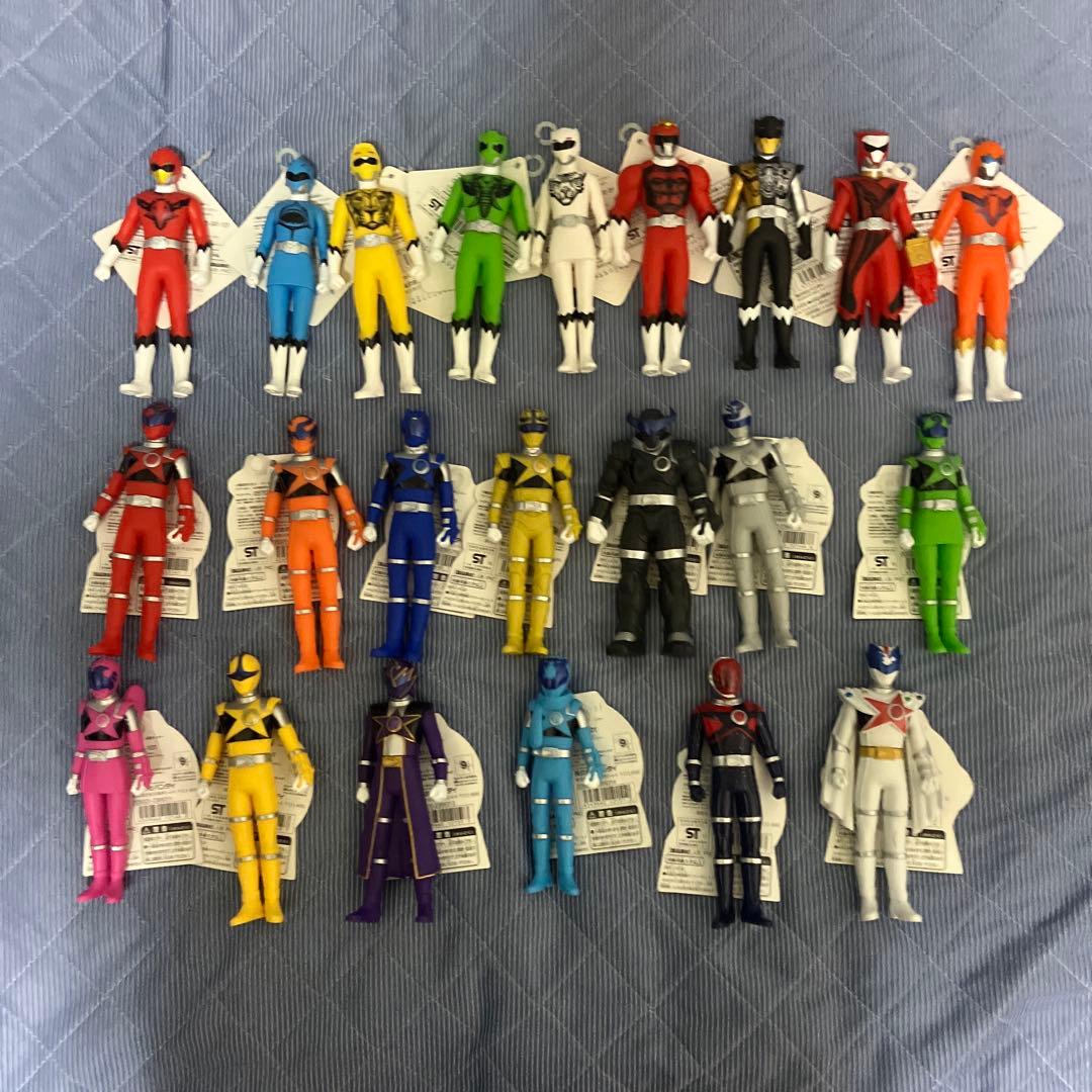 戦隊　ソフビ　220個　セット