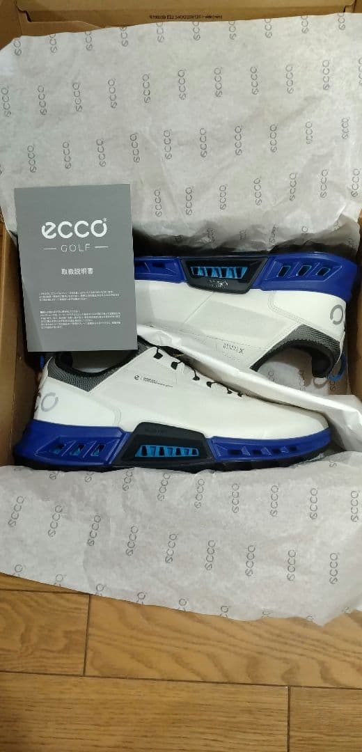 新品 未使用 ecco GOLF バイオム C4 ゴアテックスゴルフシューズ