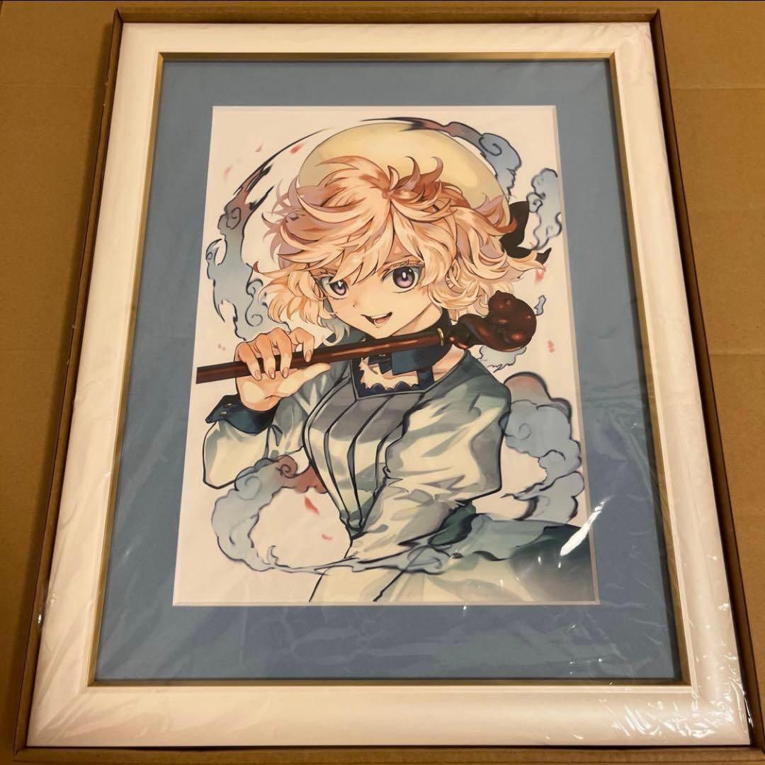 最安値⭐︎ 虚構推理 推しちゃれ A賞 額装高精細複製画キャラファイングラフ 琴子