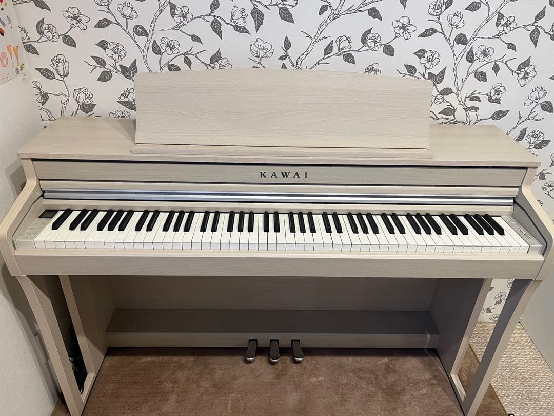 KAWAI 88鍵 ホワイト電子ピアノ 椅子付き