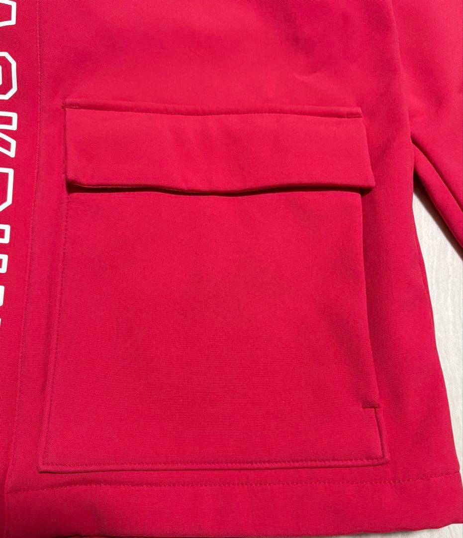 Jack Bunny 2WAYジャケット ピンク 裏起毛 フード取り外し可