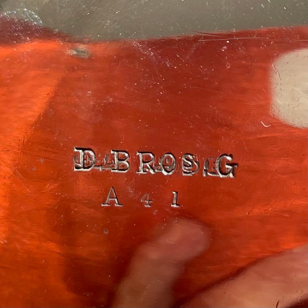 トースターラック　イギリス製　アンティーク　シルバープレート　刻印あり