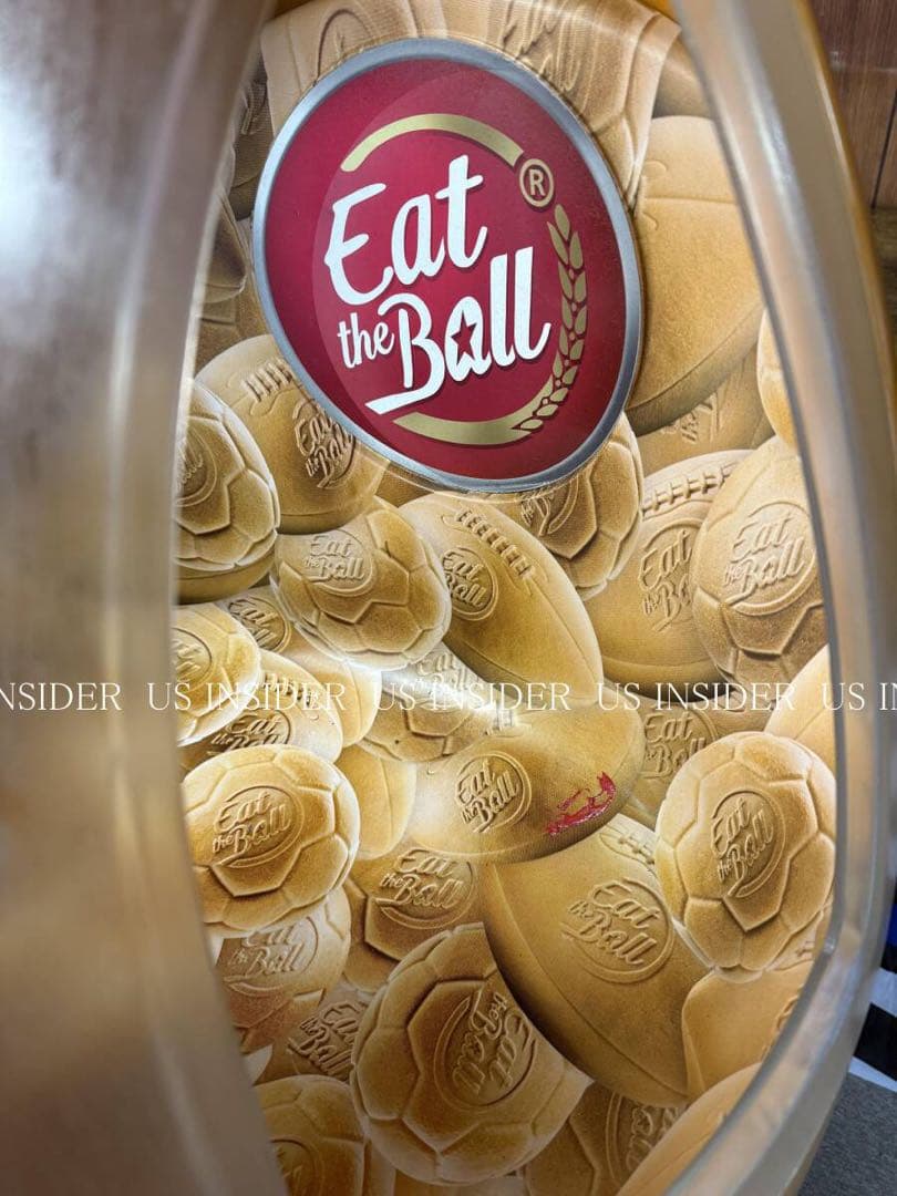 アメリカ直輸入★世界初のボール型パン　Eat the Ball★非売品ケース