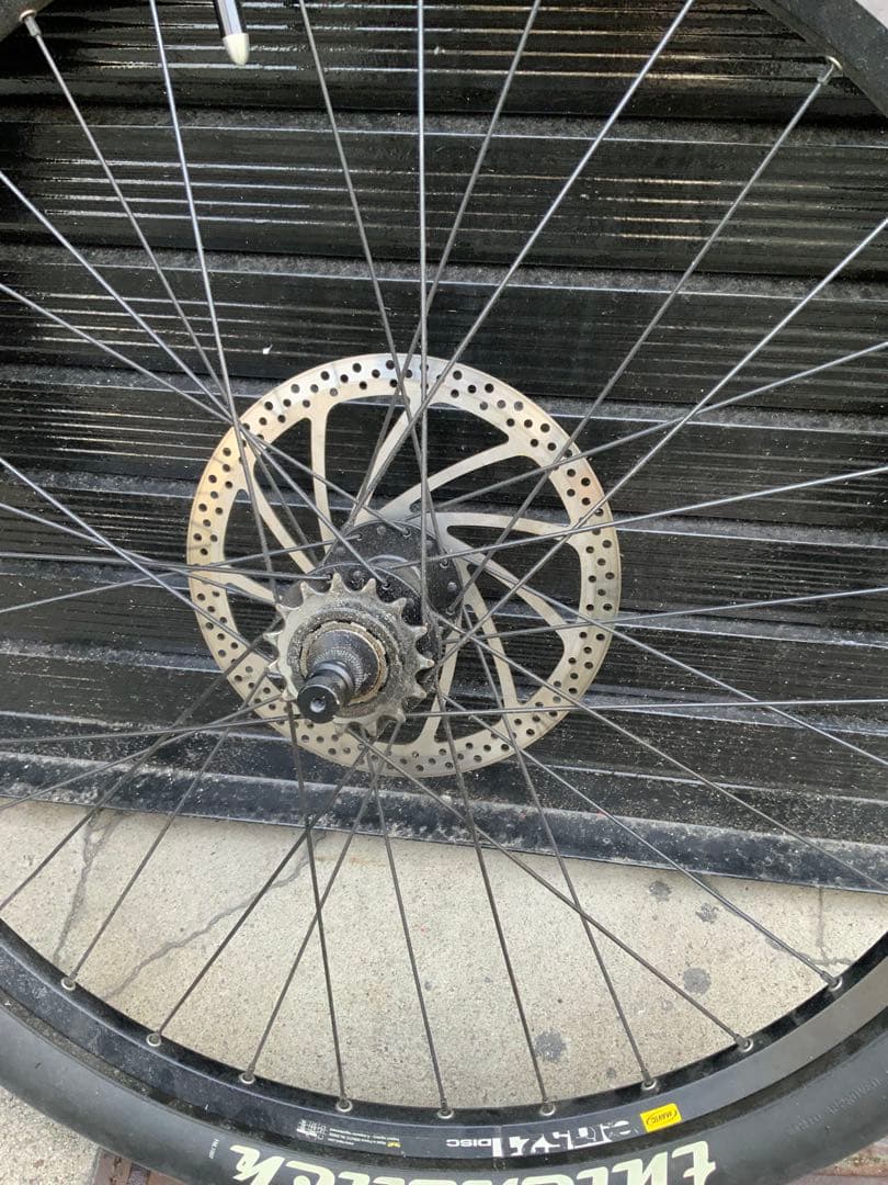 無印　MTBホイール　前後