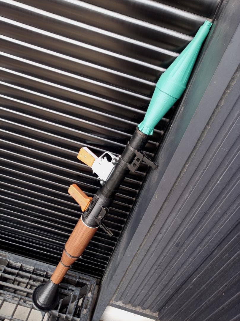 フルスクラッチ RPG-7 ロケットランチャー 3Dプリンター 成形 Ｋ