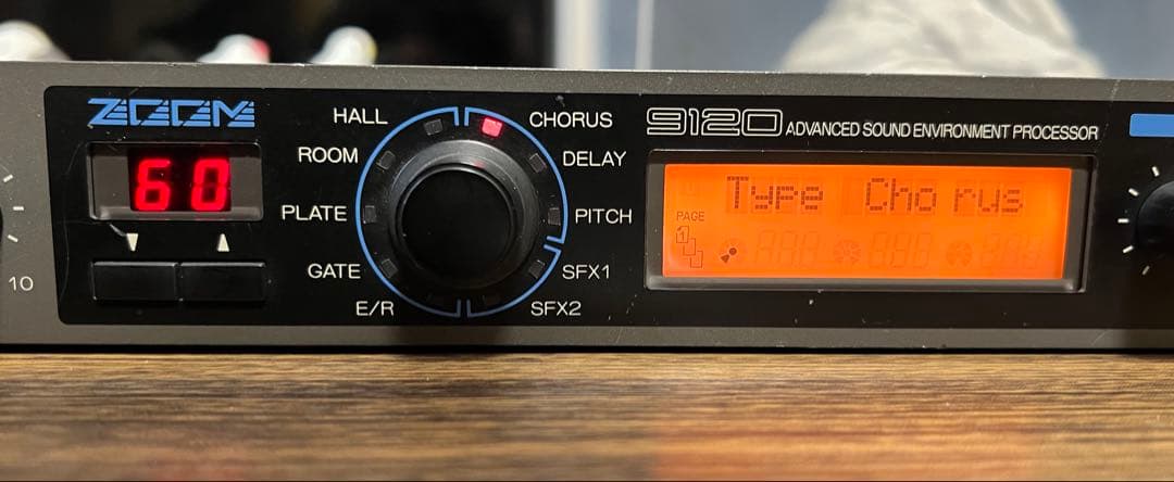 即発送 ZOOM 9120 本体 社外製のアダプター付き　動作確認済み